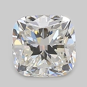 Cushion diamond — real photo