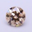 1.21 Ct. Fancy Light  Brown Round Lab Grown Diamond