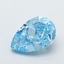 2.04 Ct. Fancy Vivid Blue Pear Lab Grown Diamond