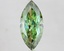 3.51 Ct. Fancy Vivid Green Marquise Lab Grown Diamond
