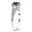 The Koko Ring, smalltop view on a hand