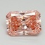 2.58 Ct. Fancy Vivid Pink Radiant Lab Grown Diamond