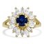 Retro Sapphire Vintage Ring