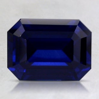 Emerald Cut Blue Gemstones - Brilliant Earth