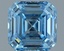 1.02 Ct. Fancy Vivid Blue Asscher Lab Grown Diamond