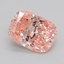 1.31 Ct. Fancy Intense  Pink Cushion Lab Grown Diamond