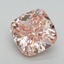 4.00 Ct. Fancy Intense Pink Cushion Lab Grown Diamond