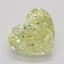 2.02 Ct. Fancy Yellow Heart Diamond