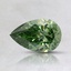 0.66 Ct. Fancy Vivid Pacific Green Pear Lab Grown Diamond