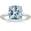 18K White Gold Petite Elodie 1.5mm Ring, smalltop view
