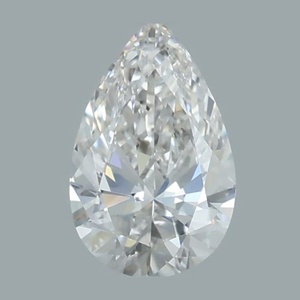 Pear diamond — real photo