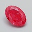 1.06 Ct. Fancy Vivid Pink Oval Lab Grown Diamond