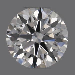 Round diamond — real photo