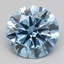 1.50 Ct. Fancy Vivid  Blue Round Lab Grown Diamond