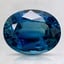 9.2x7.1mm Blue Oval Sapphire