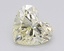 1.05 Ct. Fancy Light Yellow Heart Lab Grown Diamond