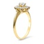 The Cher Ring, smalltop view on a hand