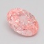 0.53 Ct. Fancy Pink Oval Lab Grown Diamond