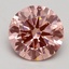 2.60 Ct. Fancy Intense Pink Round Lab Grown Diamond