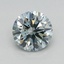 0.62 Ct. Fancy Intense Green Round Lab Grown Diamond