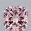 3.02 Ct. Fancy Intense Pink Cushion Lab Grown Diamond