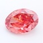 10.09 Ct. Fancy Vivid Pink Oval Lab Grown Diamond