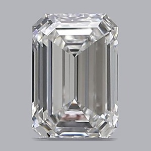 Emerald diamond — real photo