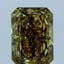 2.12 Ct. Fancy Intense Green Yellow Radiant Lab Grown Diamond
