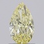 0.92 Ct. Fancy Light Yellow Pear Lab Grown Diamond