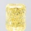 6.53 Ct. Fancy Intense Yellow Radiant Lab Grown Diamond