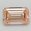4.00 Ct. Fancy Intense  Pink Emerald Lab Grown Diamond