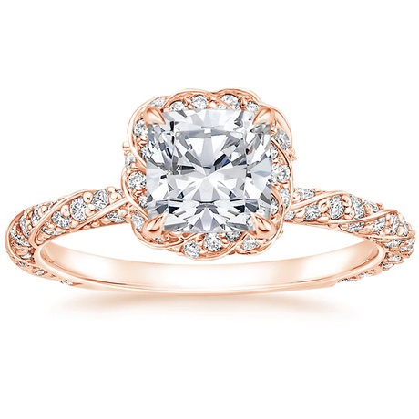 14K Rose Gold Nova Diamond Bridal Set (3/4 ct. tw.)