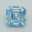 2.03 Ct. Fancy Vivid  Blue Asscher Lab Grown Diamond