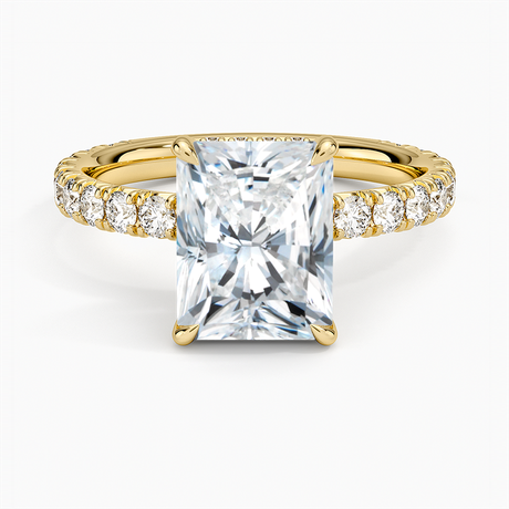 Perfect Fit French Pavé Diamond Ring