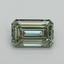 0.74 Ct. Fancy Intense Green Emerald Lab Grown Diamond