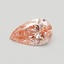 0.52 Ct. Fancy Intense Pink Pear Lab Grown Diamond