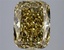 5.02 Ct. Fancy Intense  Yellow Cushion Lab Grown Diamond
