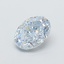1.32 Ct. Fancy Intense  Blue Oval Lab Grown Diamond