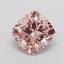 4.02 Ct. Fancy  Pink Cushion Lab Grown Diamond