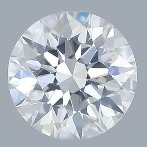 Round diamond — real photo