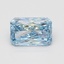 2.09 Ct. Fancy Vivid Blue Radiant Lab Grown Diamond