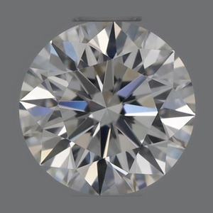 Round diamond — real photo