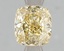 1.03 Ct. Fancy Intense Yellow Cushion Lab Grown Diamond