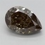 2.15 Ct. Fancy Vivid Green Pear Lab Grown Diamond