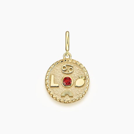 Story Round Charm