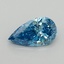 1.51 Ct. Fancy Vivid Blue Pear Lab Grown Diamond