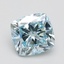 1.93 Ct. Fancy Intense Blue Cushion Lab Grown Diamond