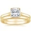 18K Yellow Gold Luna Bridal Set