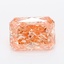 0.96 Ct. Fancy Vivid Pink Radiant Lab Grown Diamond