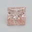 1.80 Ct. Fancy Intense Pink Princess Lab Grown Diamond